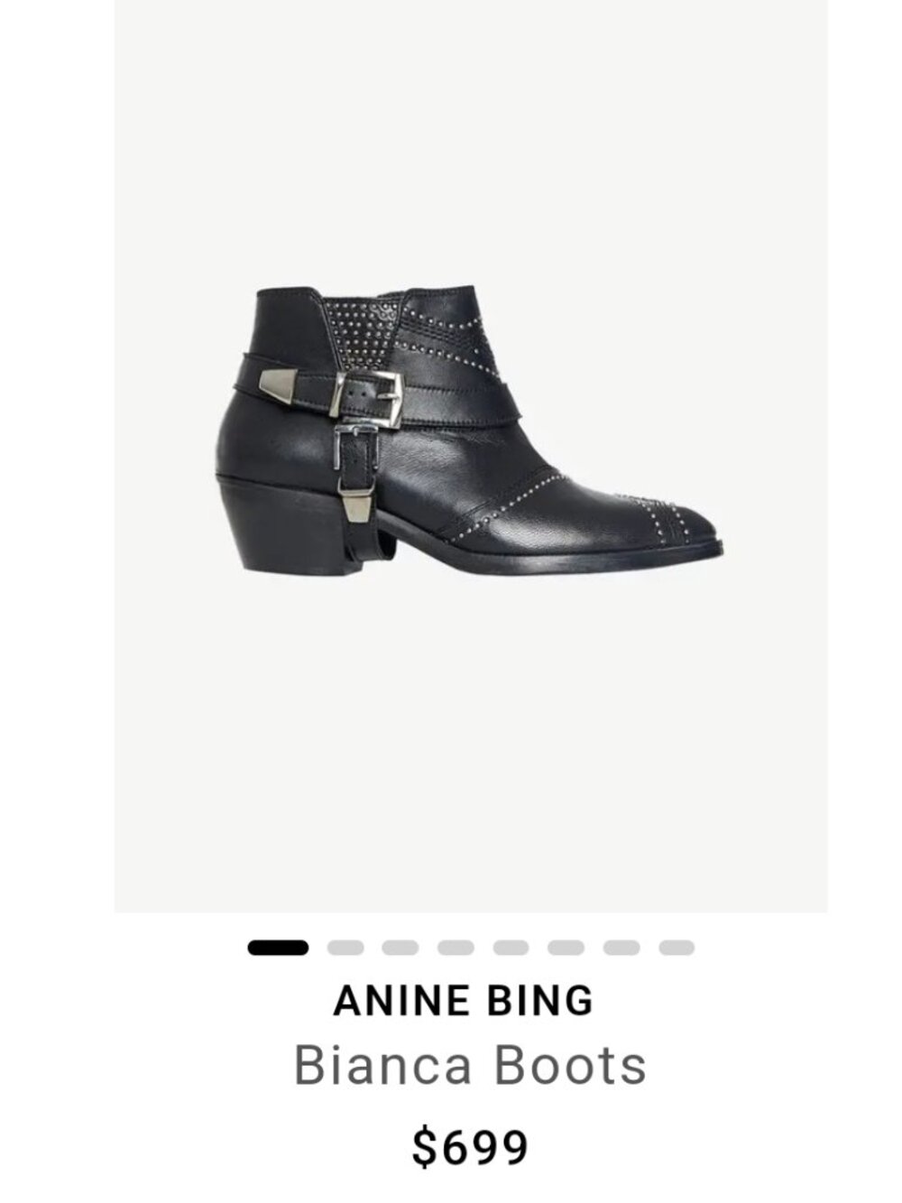Anine Bing Bootie "NEW" - Picture 15 of 16